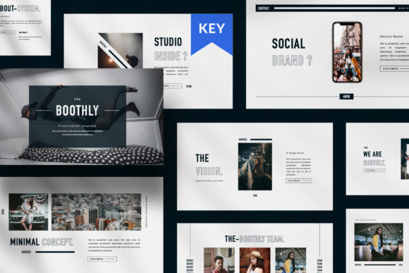 Boothly Creative Keynote: A Font for Modern Storytellers