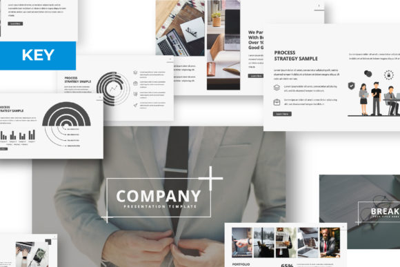 Company Creative Keynote: A Modern Presentation Template