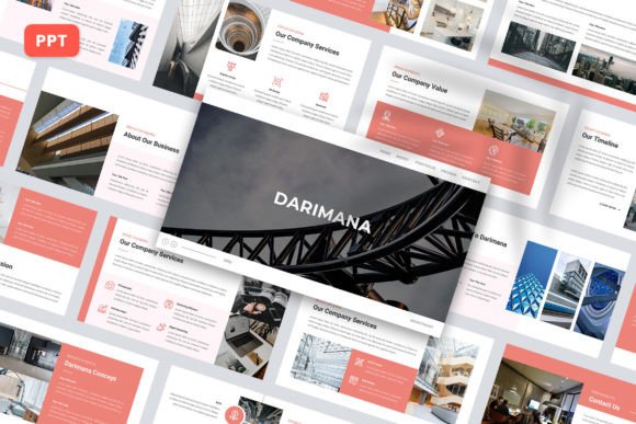 Darimana – Pitch Deck PowerPoint: A Template for Modern Presentations