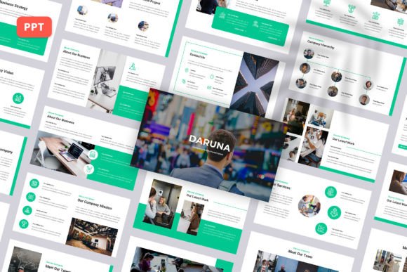Daruna: A Flexible Template for Modern Company Profiles