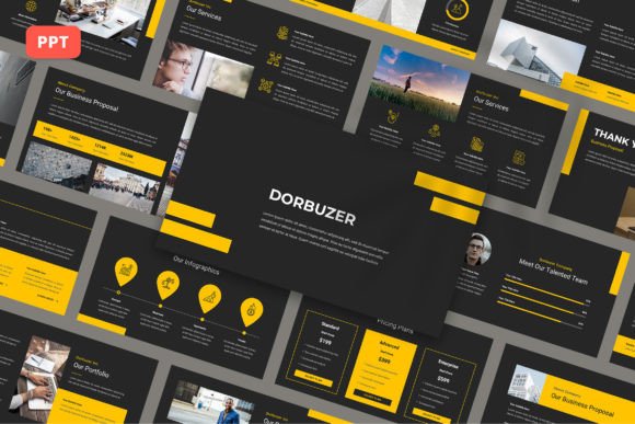 Dorbuzer: A Modern Business PowerPoint Template