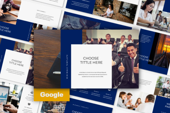 Elevate Your Slides: The Choose Creative Google Slide Template