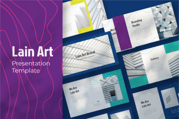 Lain Art Brand Keynote Template: Elevate Your Presentations