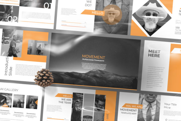 Master Your Next Presentation with Movement Creative Google Slides