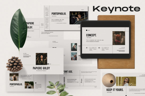 Papiere Goldy Creative Keynote: A Designer's Take