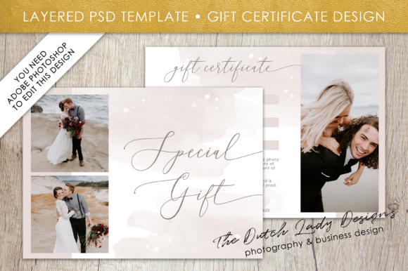 Photography Gift Certificate Template: A Professional Design Asset