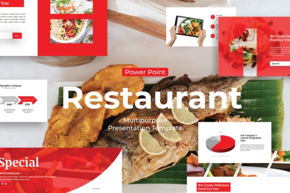 Restaurant PowerPoint Template: A Modern Design Toolkit