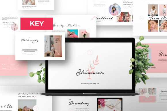 Shimmer Creative Keynote: A Presentation Template for Modern Storytellers