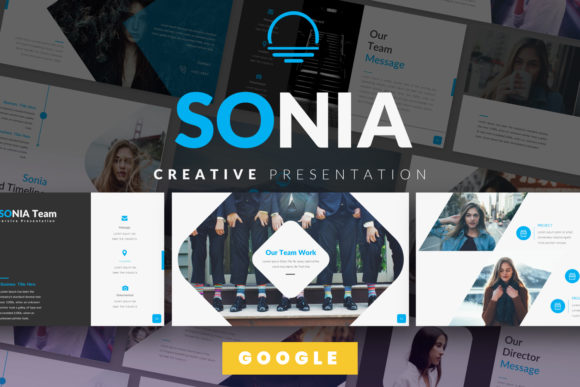 Sonia Creative Google Slide: A Modern Template for Impactful Presentations