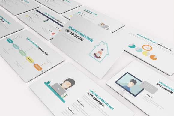 Streamline Your Strategy with Work from Home Infographic Google Slides