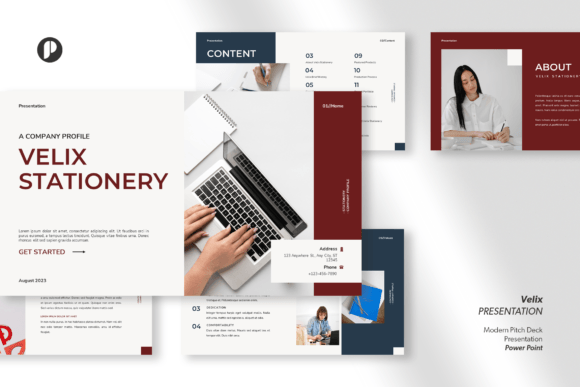 Velix: The Minimalist Company Profile for Modern Business